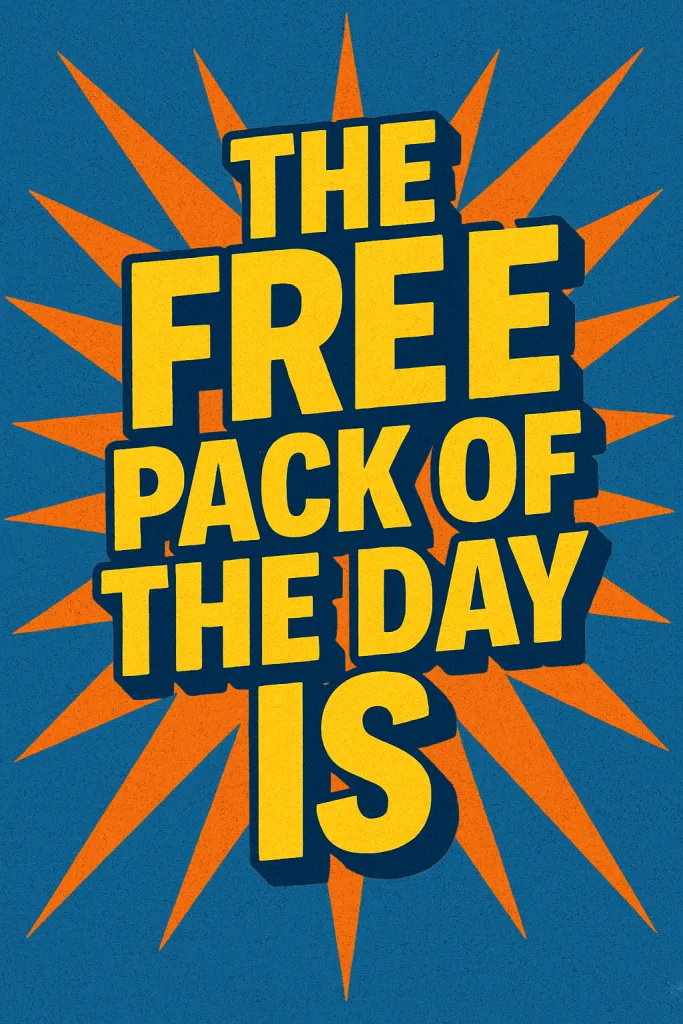free pack today