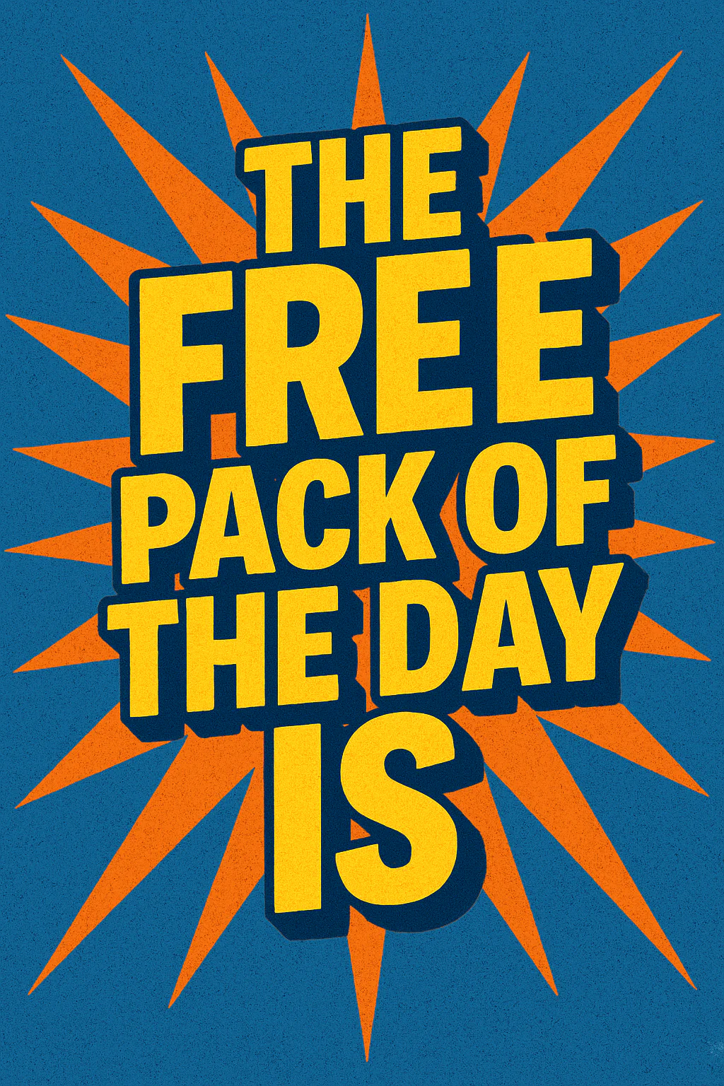 free pack today